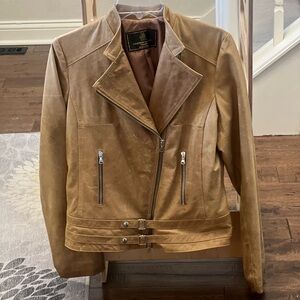 Leather Factory Firenze Italian Leather Jacket – Size Medium/48 (Made in Italy)